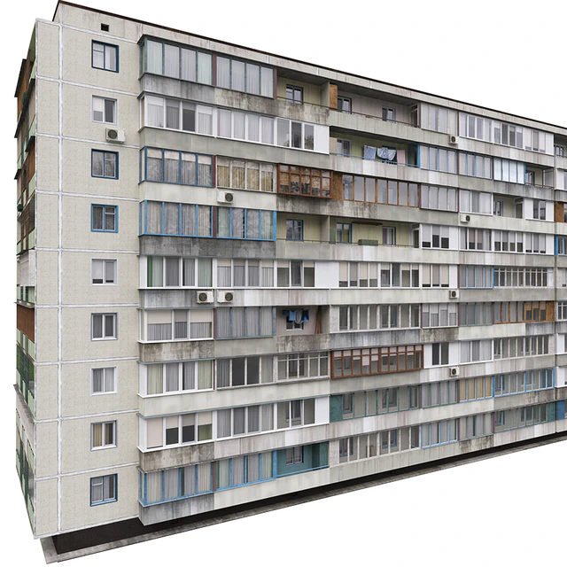Жилой дом, советской эпохи. Серия 1КГ-480 — Скачать