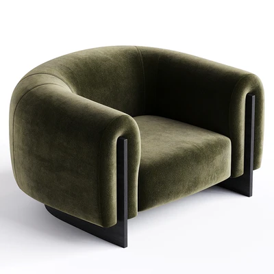 MINUIT ARMCHAIR by STEPHANE PARMENTIER — Ver 3
