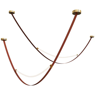 AliExpress Modern Leather Hanging Lamp — Ver 1