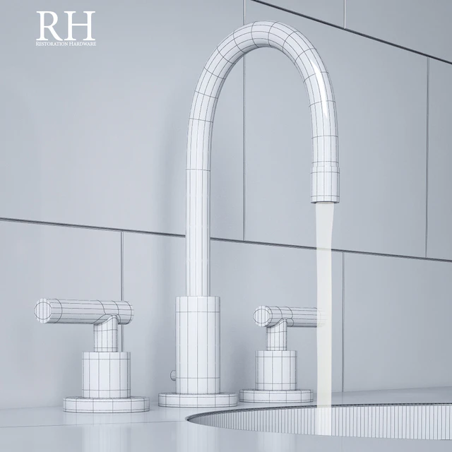 SUTTON LEVER-HANDLE 8in WIDESPREAD FAUCET — Descargar