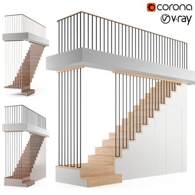 Staircase with storage — Ver 1