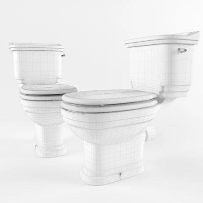 The toilet and bidet Classica — Ver 2
