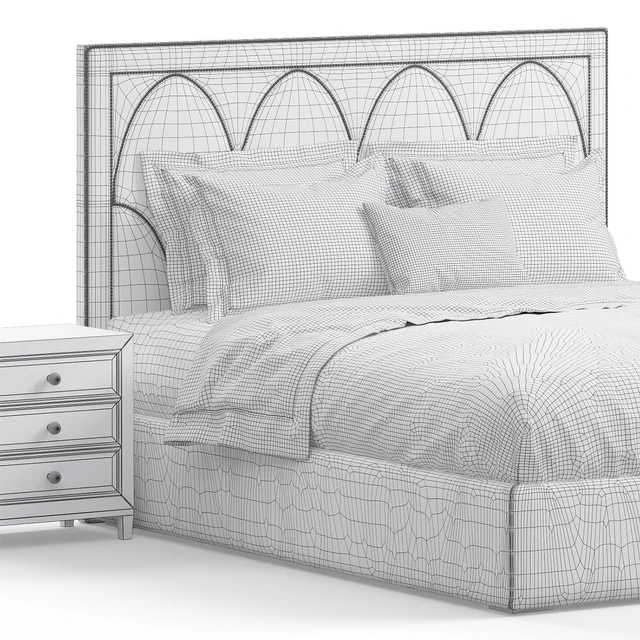 Regan upholstered king bed — Descargar