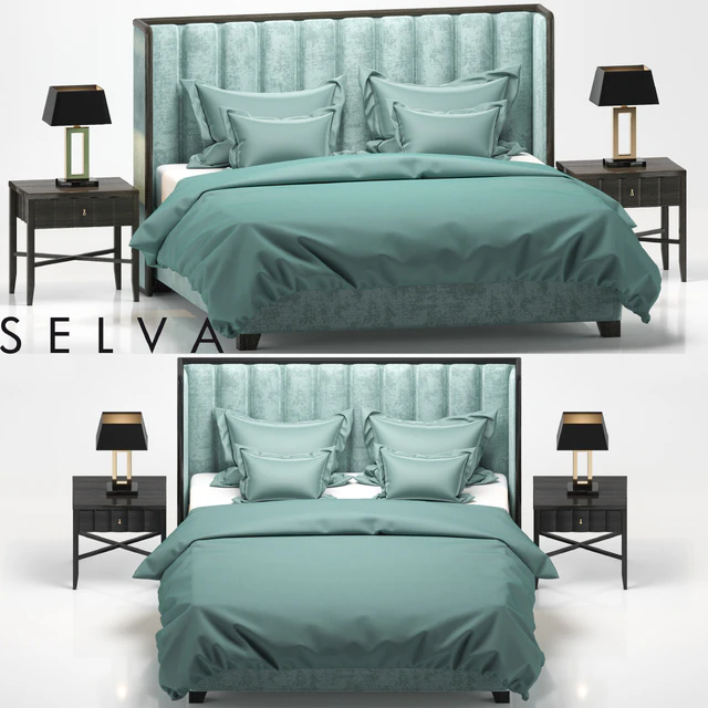 Кровать TRUST Selva Philipp LETTI E COMODINI — Скачать