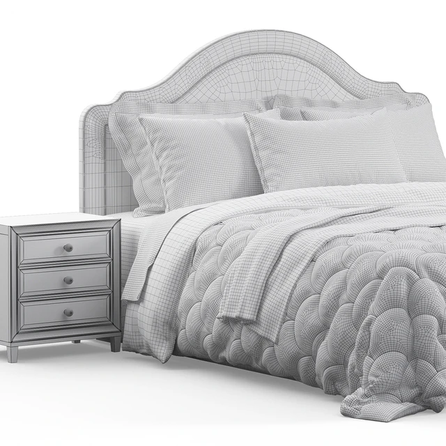 Rabin Qween Headboard Bed — Descargar