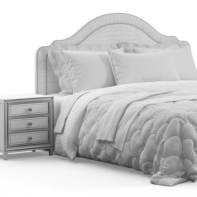 Rabin Qween Headboard Bed — Ver 2