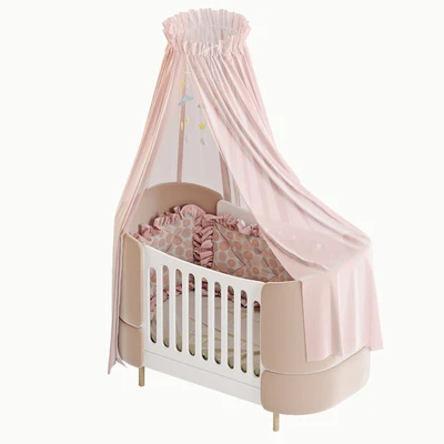 KIDI Soft transforming bed (beige) — Ver 1