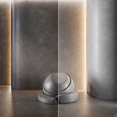 decorative plaster | Concrete set (seamless) | 05 — Ver 4