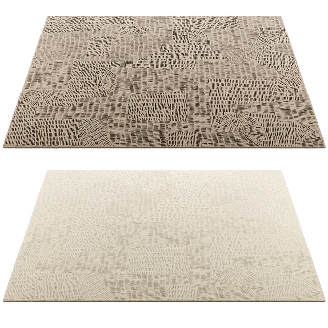 Poliform Trace Rectangular Rug (2 colors) — Descargar