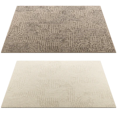 Poliform Trace Rectangular Rug (2 colors) — Ver 4