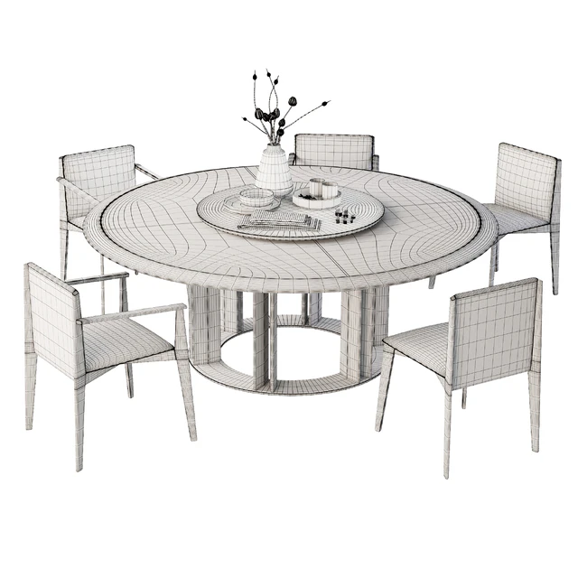 Porada Thayl Table and Ionis Chairs — Скачать