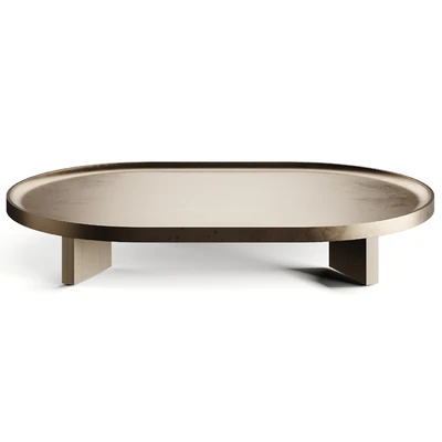 Minotti LOUVER Outdoor Metal Table — Ver 6