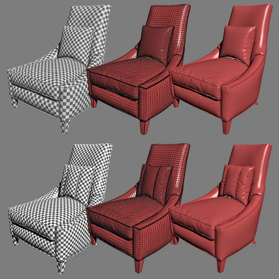 BAKER BEL-AIR Lounge Chair — Ver 2