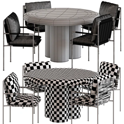Coco Republic Malmo Chair and Anchorage Table — Вид 2