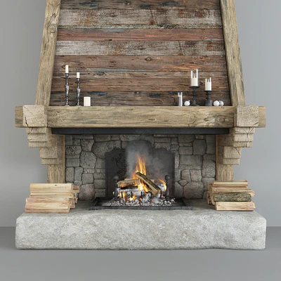 Камин — Вид 1