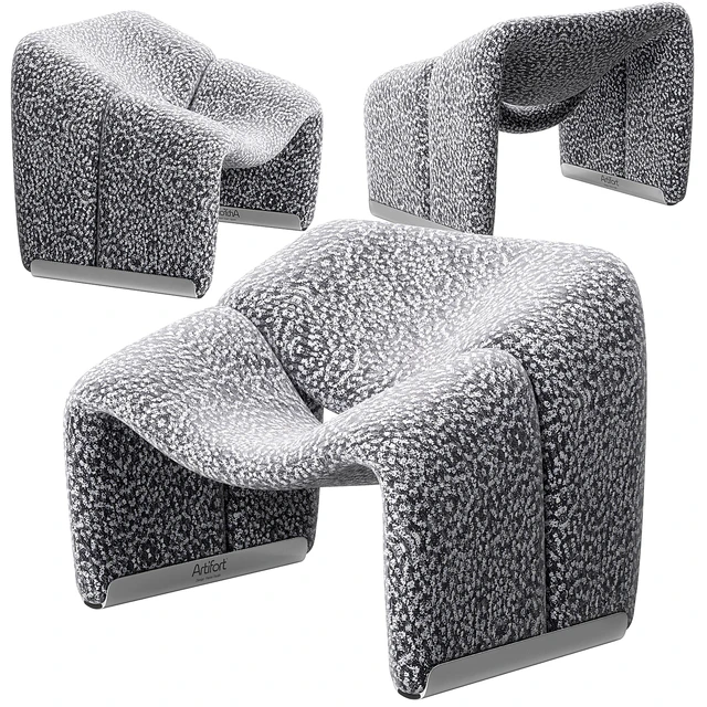 Groovy lounge chair F598 — Descargar