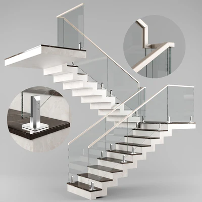 Modern interior stair 03 — View 1