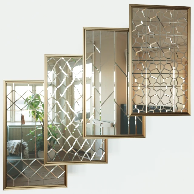 decorative mirror tiles — Descargar