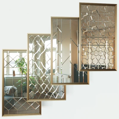 decorative mirror tiles — Ver 1