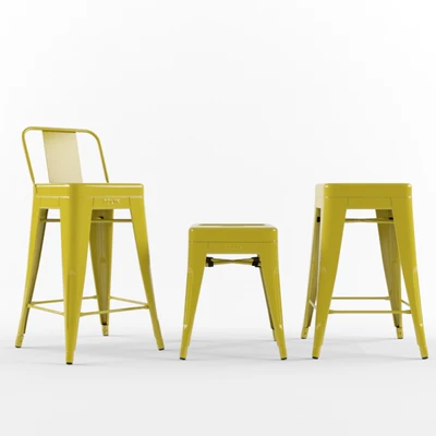 tolix stools — Ver 2