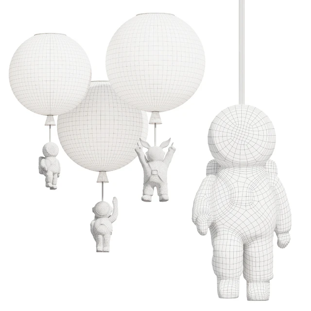 Astronaut lamp MERCURY — Скачать