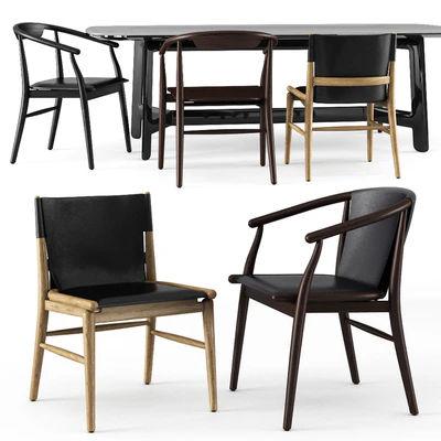JENS CHAIRS and ALEX TABLE — Вид 1