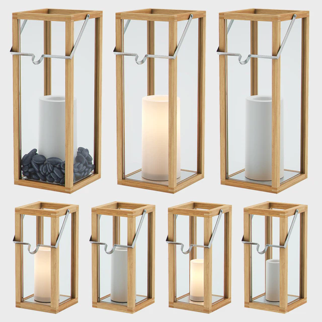 CROSBY Lanterns with PILLAR Candles — Descargar