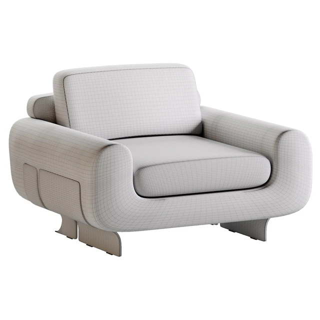Fendi Gran plie armchair — Descargar