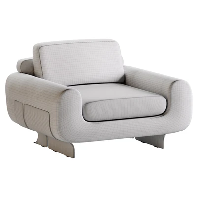 Fendi Gran plie armchair — Ver 3