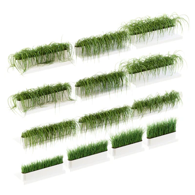 Grass for shelves. 13 models of v2 — View 1