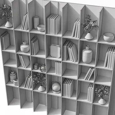 Rack with decor — Ver 4