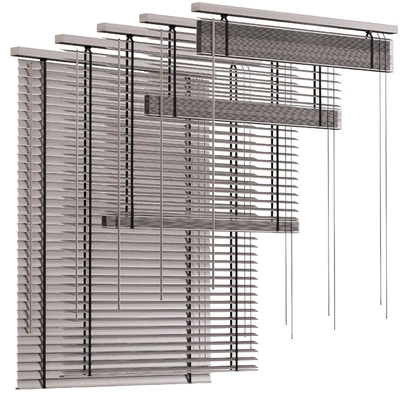 Wooden blinds, Folding wooden blinds 1 — Ver 4