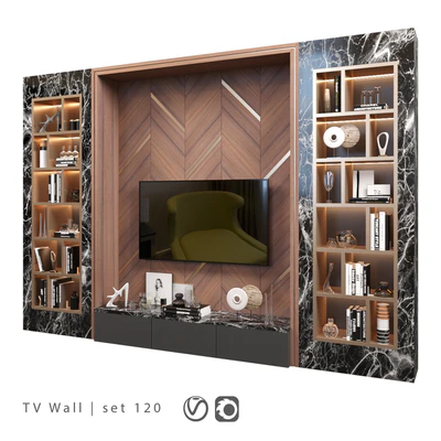 TV Wall | set 120 — Ver 2