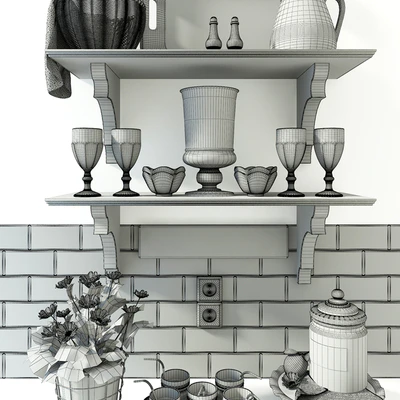 A set of kitchen decor — Ver 2