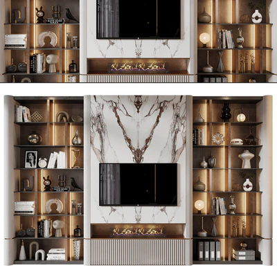 TV shelf 0772 — Ver 1