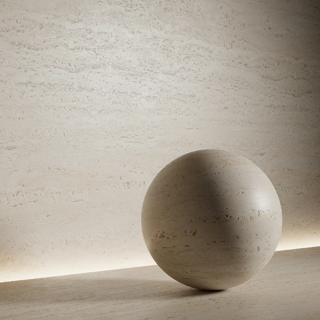 Stone material, travertine, pbr, seamless — Descargar