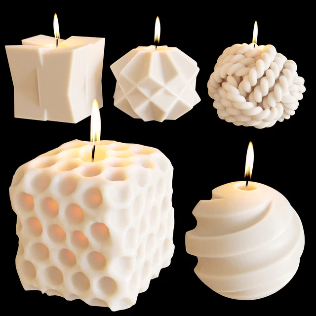 MAISONDEONGI decorative candle set — Descargar