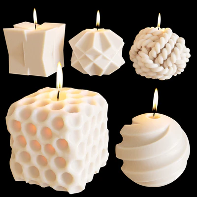 MAISONDEONGI decorative candle set — descargar