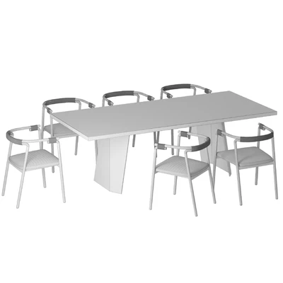 Wedge table and Rivulet chair. living divani. — Вид 3