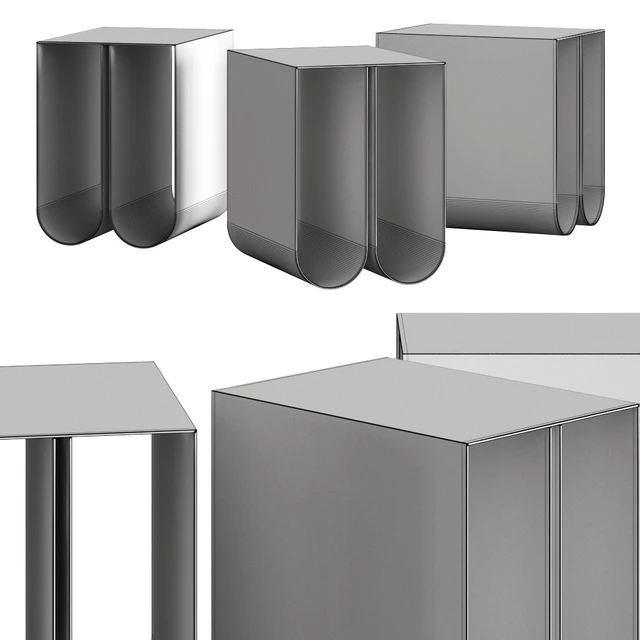 Kristina Dam Studio Curved Coffee Tables — Скачать