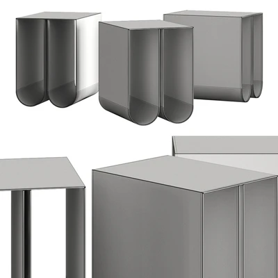 Kristina Dam Studio Curved Coffee Tables — Вид 2