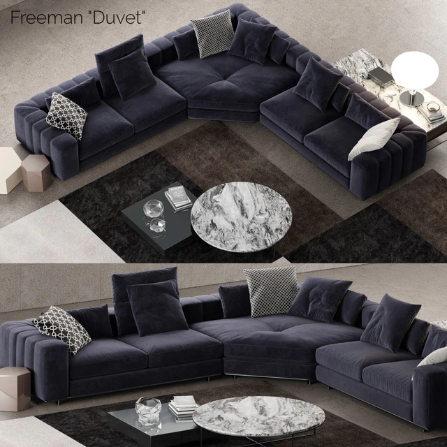 Minotti Freeman Duvet Sofa 2 — Descargar