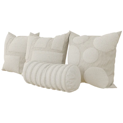 Embossed decorative pillows 202 — Ver 3