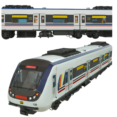 Metro train — Вид 1