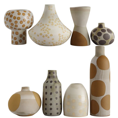 Set decorative vases — скачать