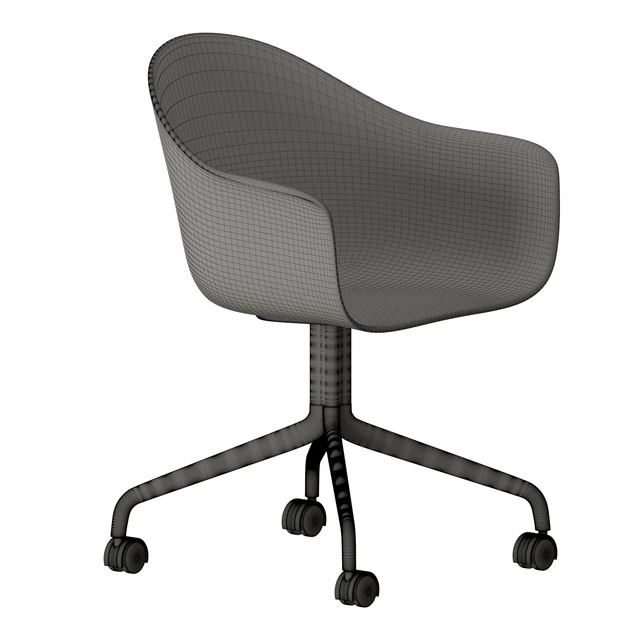 Harbor Dining Chair Star Base W Casters — Descargar