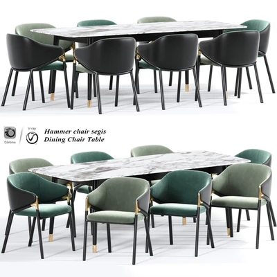 Hammer chair segis Dining Chair Table — Ver 1