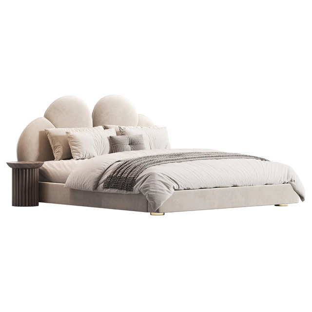 Danon Suede bed by Casaspace — Скачать