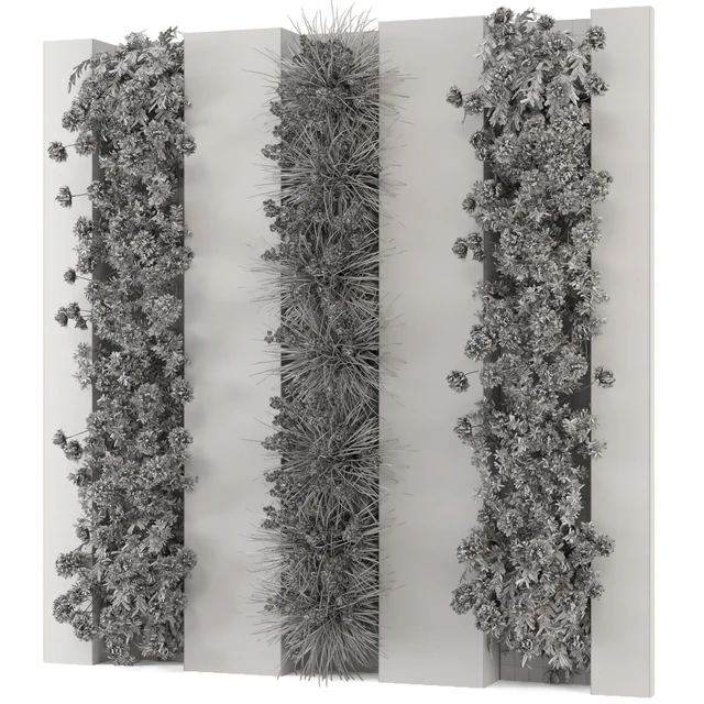 Outdoor Wall  Vertical Garden Set - Set 1082 — Скачать