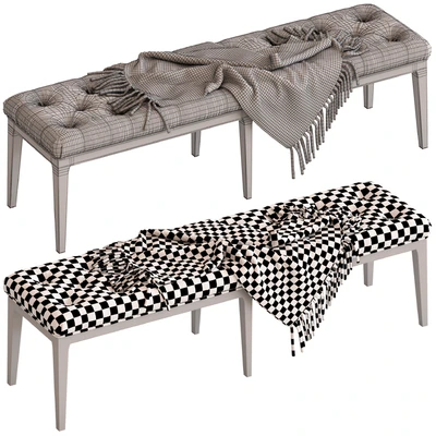Coco Republic Piccadilly Tufted Bench — Вид 3
